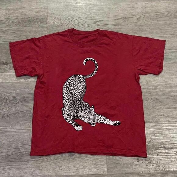 Other - Red Leopard  T-Shirt